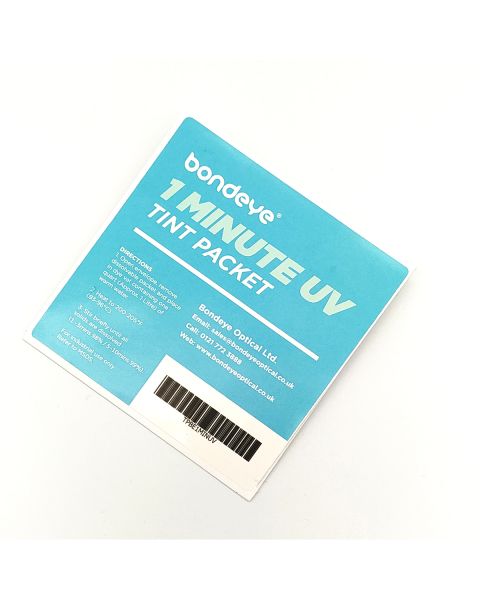 Bondeye 1 Minute UV Tint Packet
