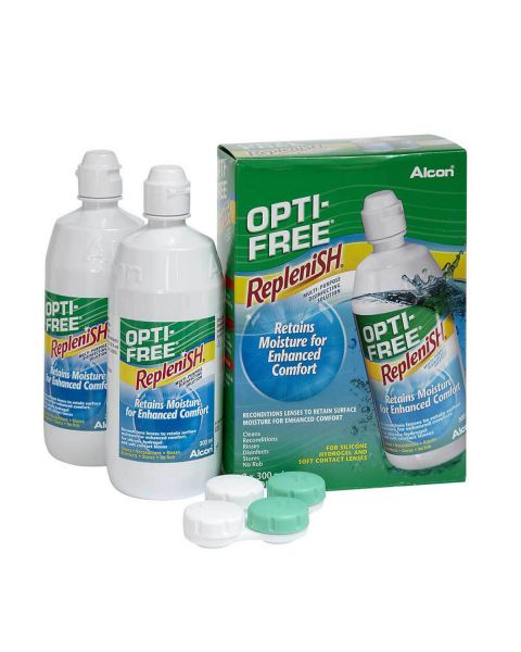 OPTI-FREE RepleniSH 300ml Twin Pack Pack RRP £27.95