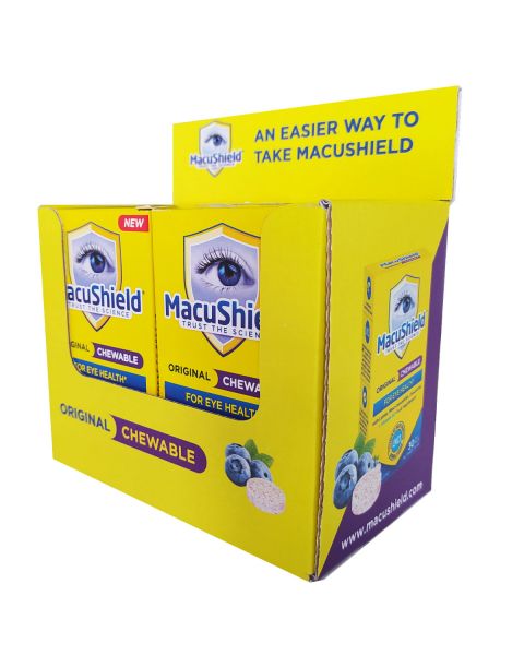 Macushield Chewable 4+2 Promo With POS Stand