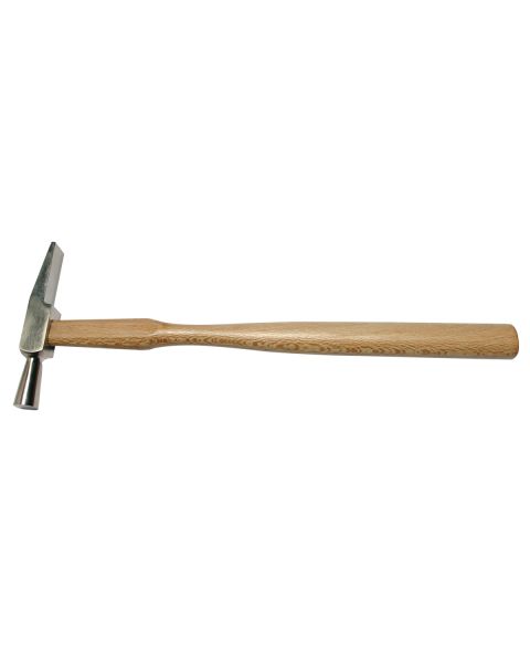 Swiss Style Hammer 80 mm Wide Head. Nickel Plated