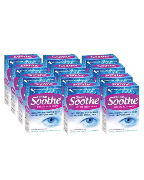 Clinitas Soothe 20 10+2 Offer RRP £6.95