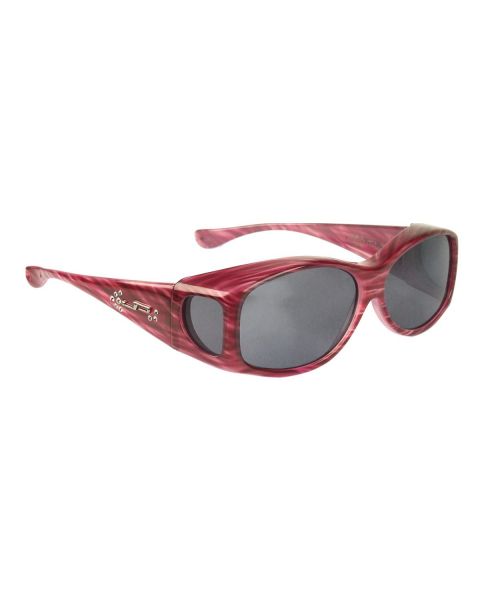 JP Fitovers Glides Red Licorice/Grey Lenses Extra Small