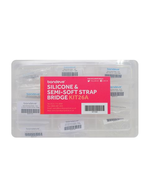 Silicone & Semi Soft Mixed Strap Bridge Kit 12 pks