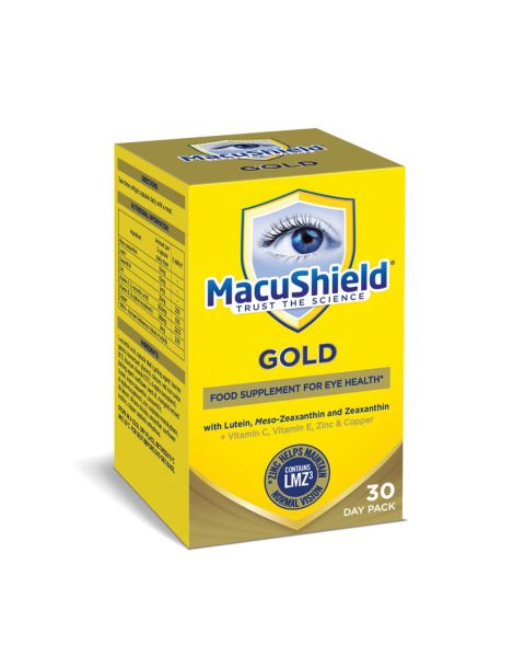 Macushield Gold Mz Supplements 30 Day RRP £21.99