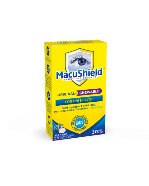 Macushield with MZ Supplements 30 Day CHEWABLE RRP £19.99