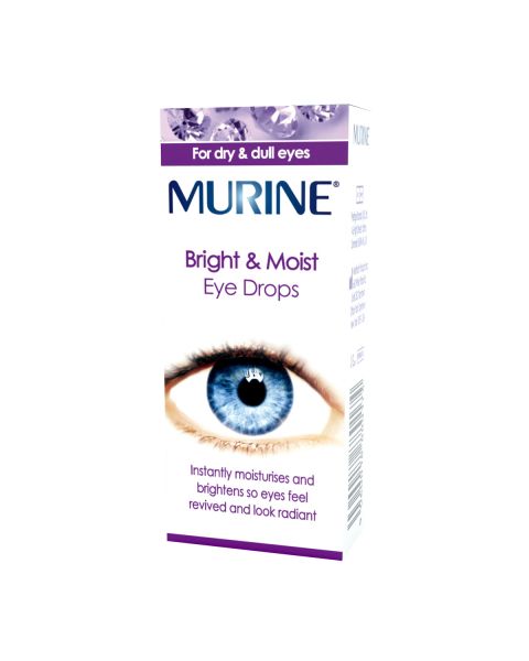 Murine Bright & Moist Eyes 15ml  RRP £4.40