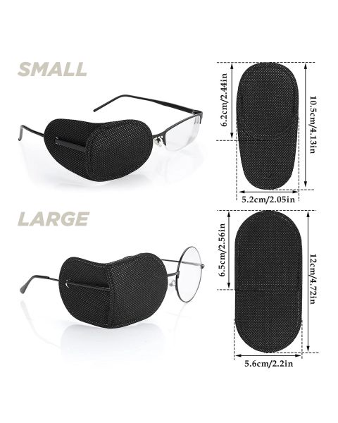 Occlusion Patch For Spectacles 1pc Large 12 x 5.6cm