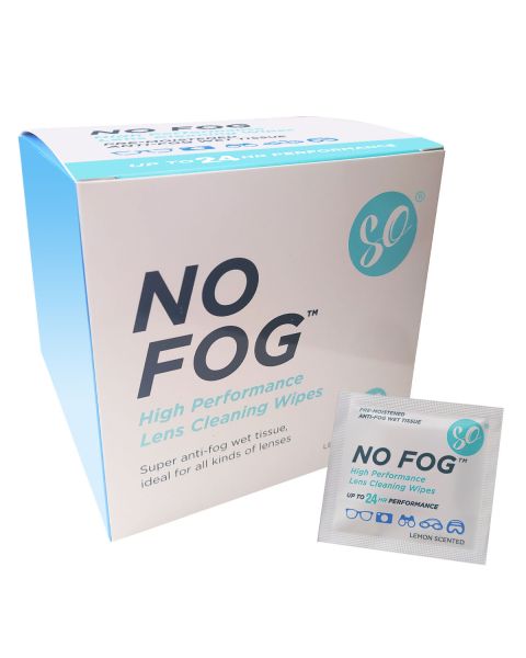 SO No Fog Wipes-Box of 100 RRP £12.99