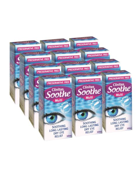 Clinitas Soothe Multidose 10ml 10+2 Offer RRP £9.35