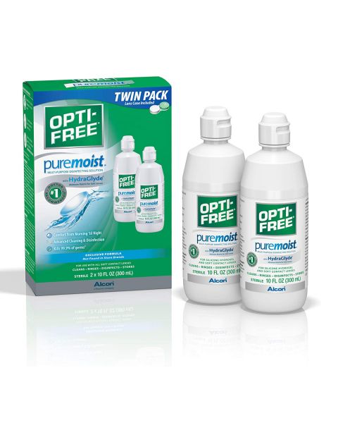 OPTI-FREE Puremoist 300ml Twin Pack RRP £27.95