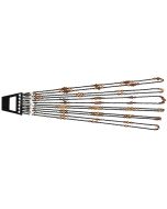 Wood Effect Acrylic Cords 12pcs