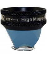 Volk Lens G-4 High Mag Gonio (With Flange) BLUE