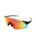 Sportflex Eyewear With Glazable Insert GEARSHIFT C2 BLACK/RED MERCURY