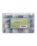 Acetate Temple Tips Mixed Black & Brown Kit 12 pks - HUGE SAVINGS