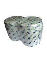 BONDEYE REUSABLE White Lens Cloth Roll sheet size 25cm x 36cm Twin Pack - VERY LOW LINT