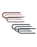 Large Acrylic Cords 12pcs Assorted Colours