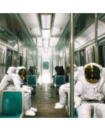 Microfibre Cloth 20 x 20 Spaceman   RRP £3.99
