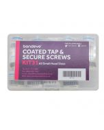 Coated Tap & Secure Mixed Gold/Nickel Kit 14 pks