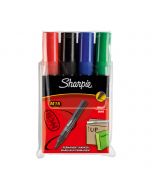 Sharpie Permanent Marker Pen Bullet BLUE 12pcs