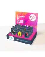 Luxury Cloth Collection 12pcs POS stand  RRP £3.99 per cloth