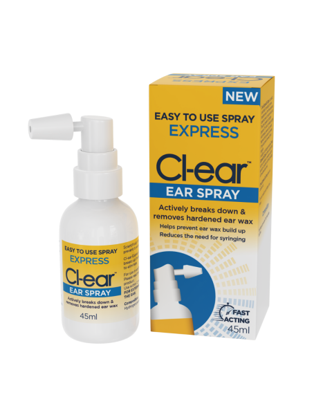 Cl-ear Express Ear Spray 45ml RRP £9.99