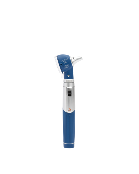 Heine mini3000 LED Fibre Optic Otoscope Set With Batteries (Blue)