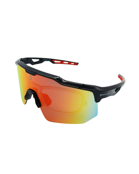 Sportflex Eyewear With Glazable Insert TORQUE SPIN C2 BLACK/RED MERCURY