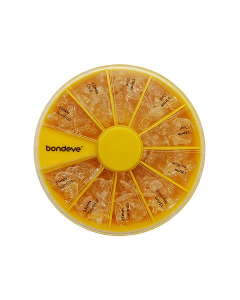 Silicone Nose Pad 'MIXED' Kit wheel 100 Prs (Push & Screw Mount) - SAVING £24.50