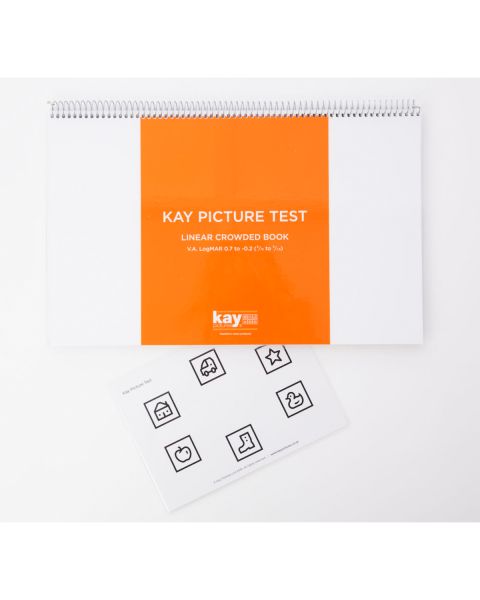 Kay Picture Test Linear Crowded Book