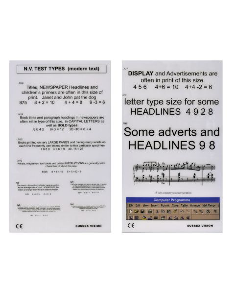 Reading Test Type-Modern
