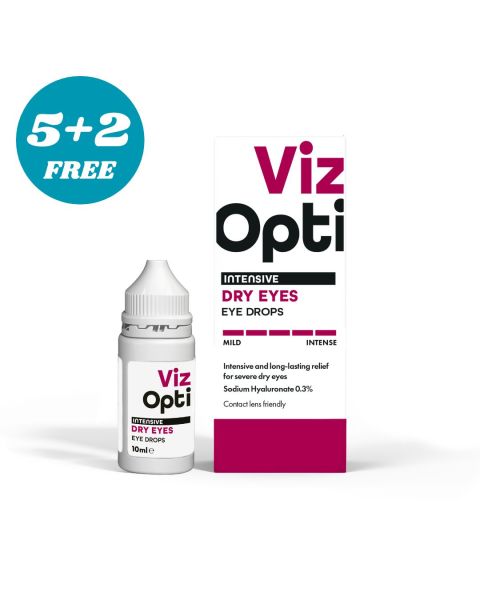 VizOpti Intense Dry Eyes Eye Drops 10ml RRP £5.99