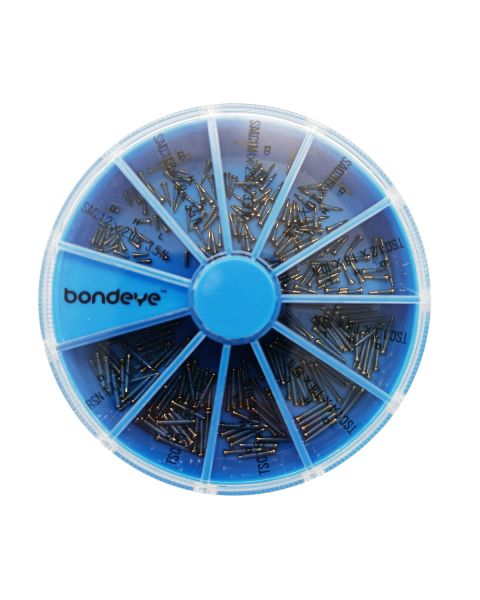 Mixed Nickel Screw Kit wheel containing 250 popular Blue Coated Screws - SAVING £30